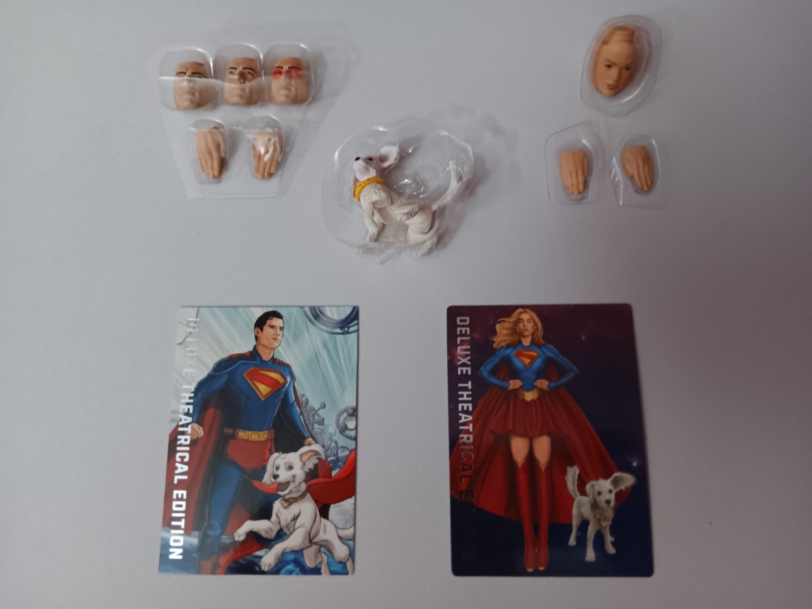 Superman Supergirl Krypto 2026 Deluxe Theatrical 7&Prime; accessories Action Figure