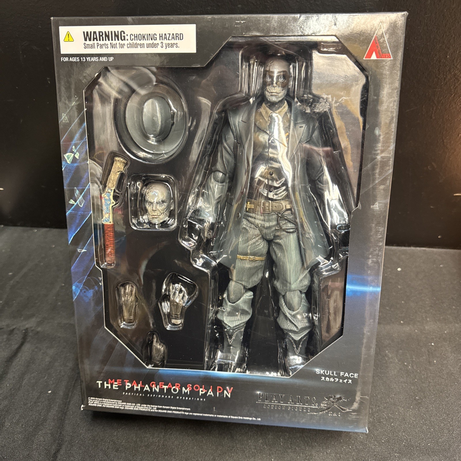 Play Arts Kai The Phantom Pain Skull Face Metal Gear Solid V Figure