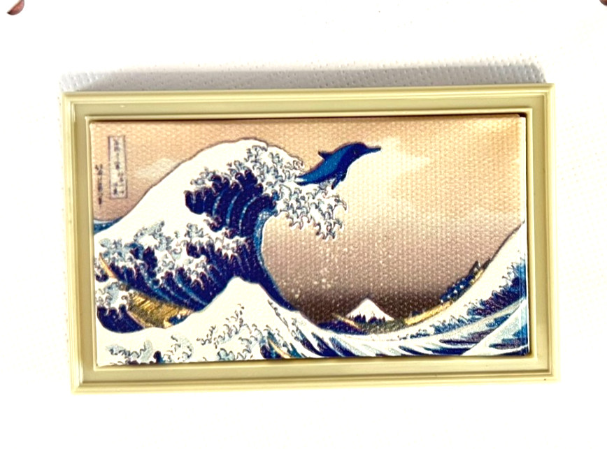 ZURU Mini Brands MASTERPIECES ~ The GREAT WAVE Variant w/ Dolphin ~ Assembled
