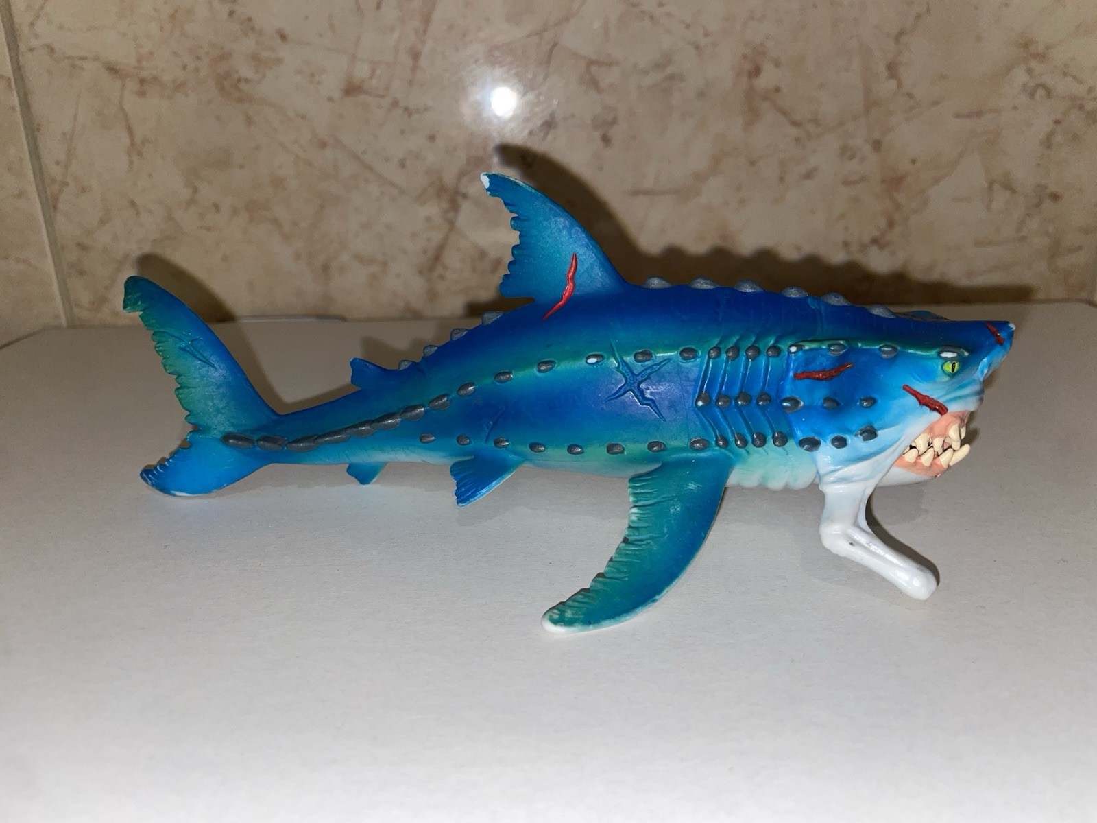 Schleich Eldrador Creatures Monster Fish Shark Rare Water World Moving Jaw 7&Prime;