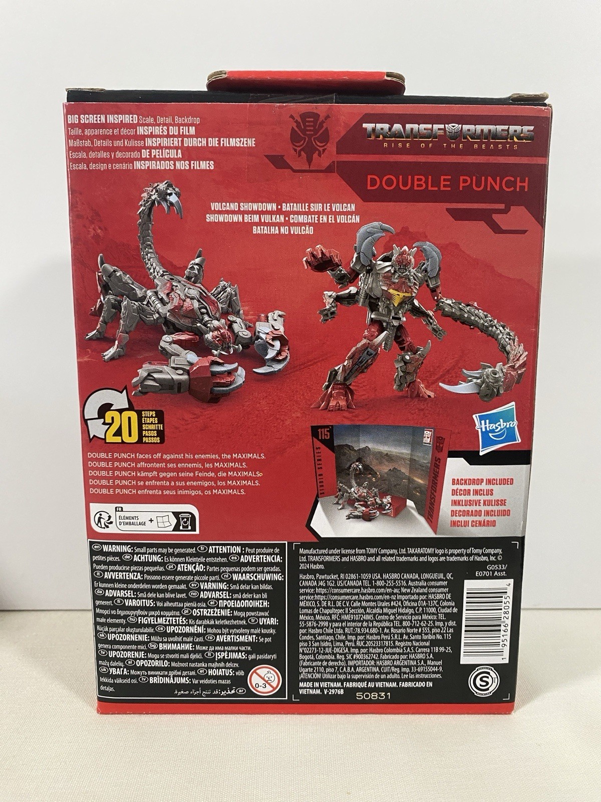 Transformers Studio Series Deluxe Class 115 Double Punch Action Figure New