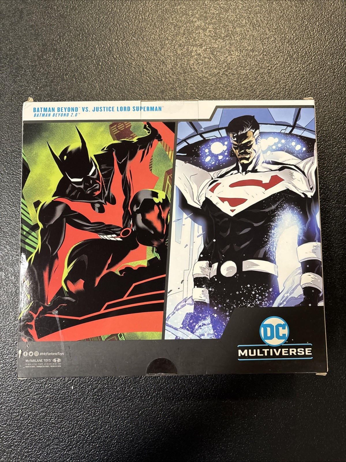 DC Multiverse Batman Beyond Vs Lord Superman Multipack McFarlane Toy
