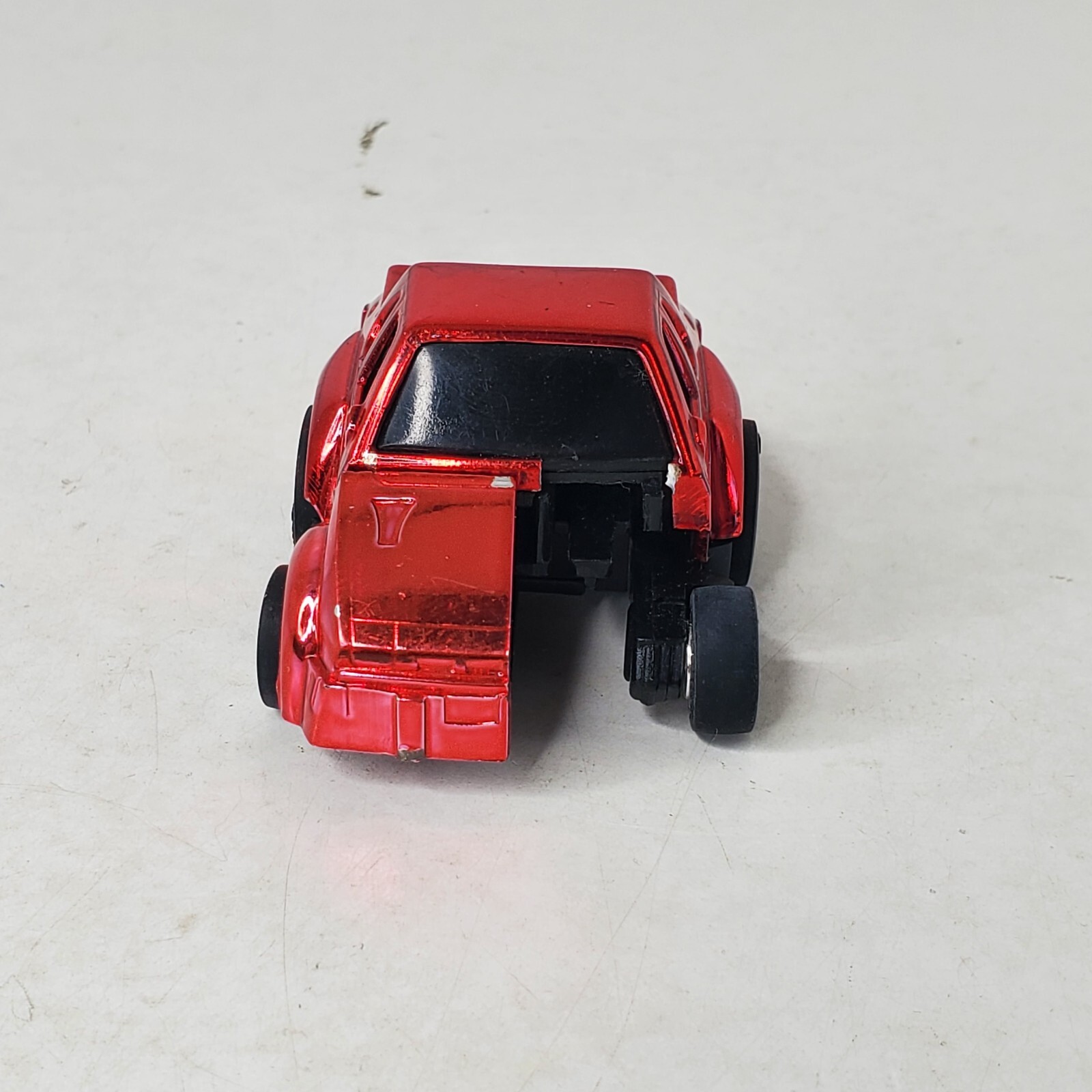 G2 Hubcap RED Chrome 1985 Transformers Hasbro Action Figure Missing Part Vintage