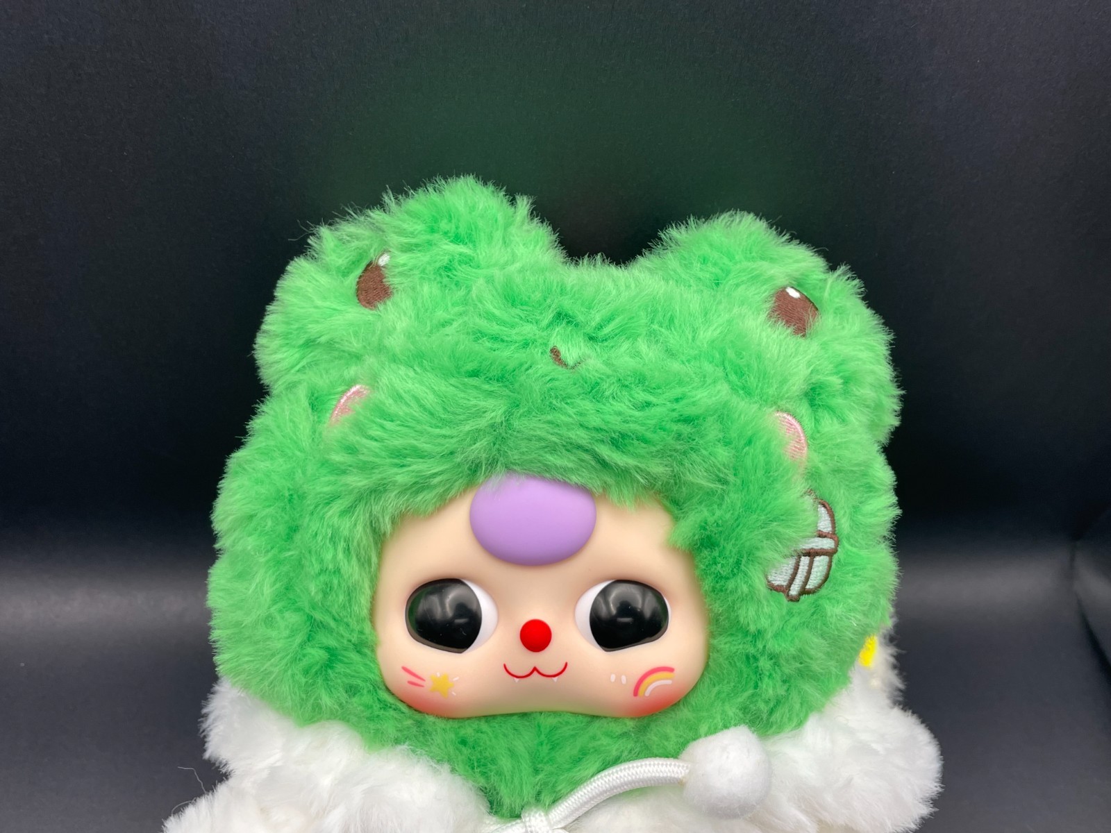 Baby Three I&rsquo;m Not A Warrior Plush Pendant Confirmed Frog/Sheep with Boba Eyes