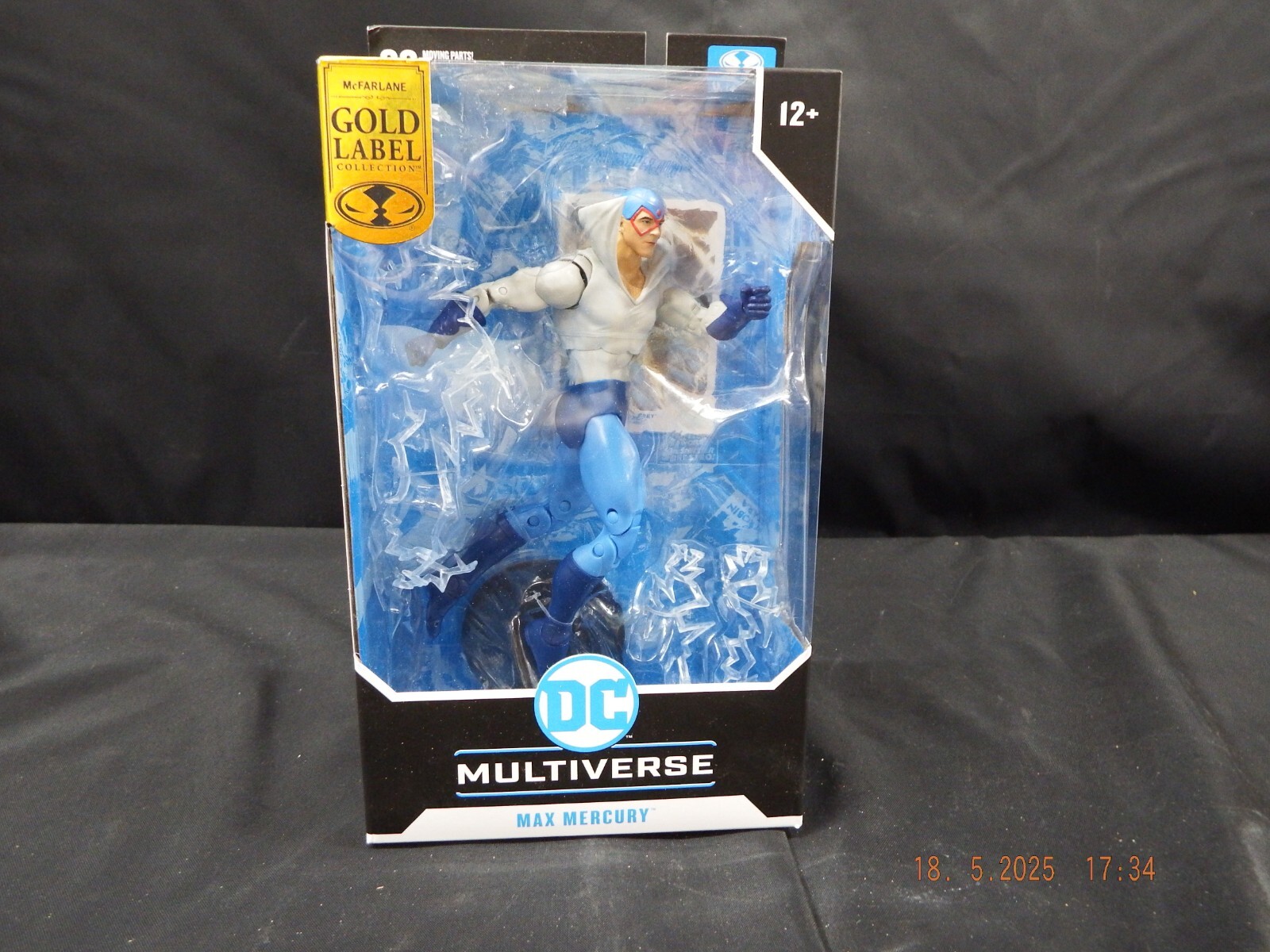 McFarlane Gold Label DC Multiverse Max Mercury 7” Action Figure-NIB-B546