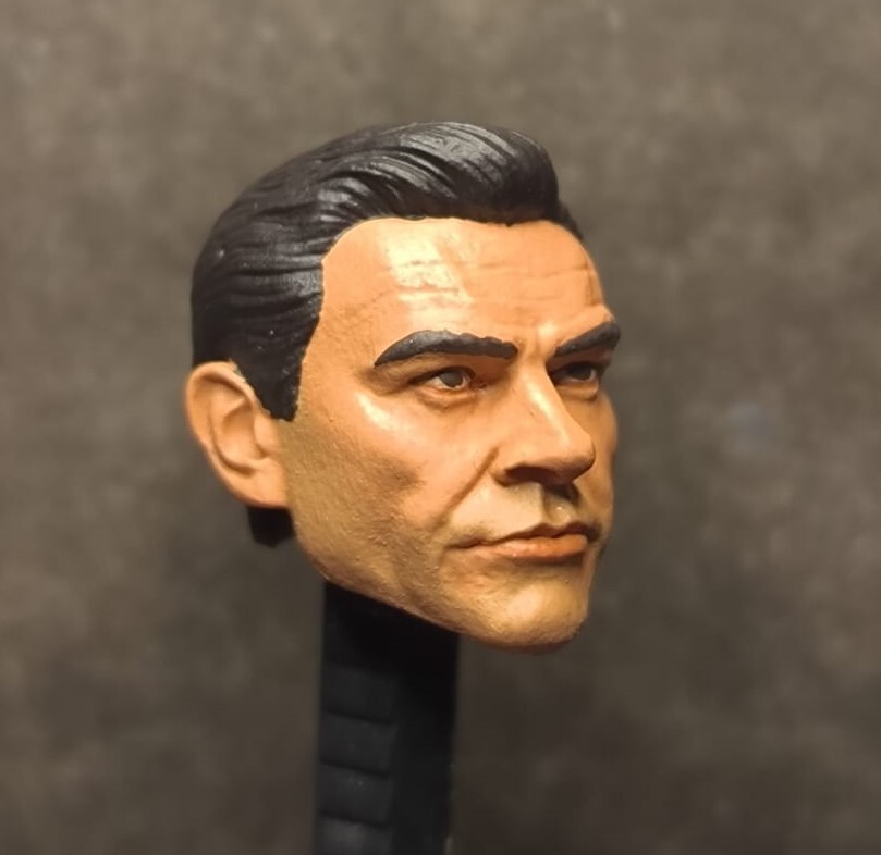 081 SEAN CONNERY JAMES BOND 007 – custom resin headcast