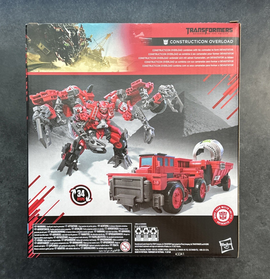 Transformers Studio Series Construction Overload