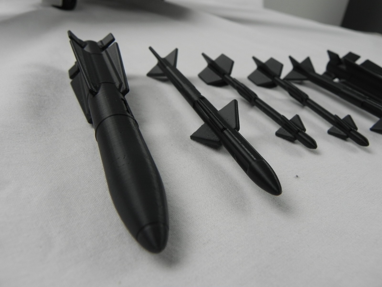 3D Printed Replacement Munitions Set of 6 Missiles for 1983 Gi Joe Sky Striker