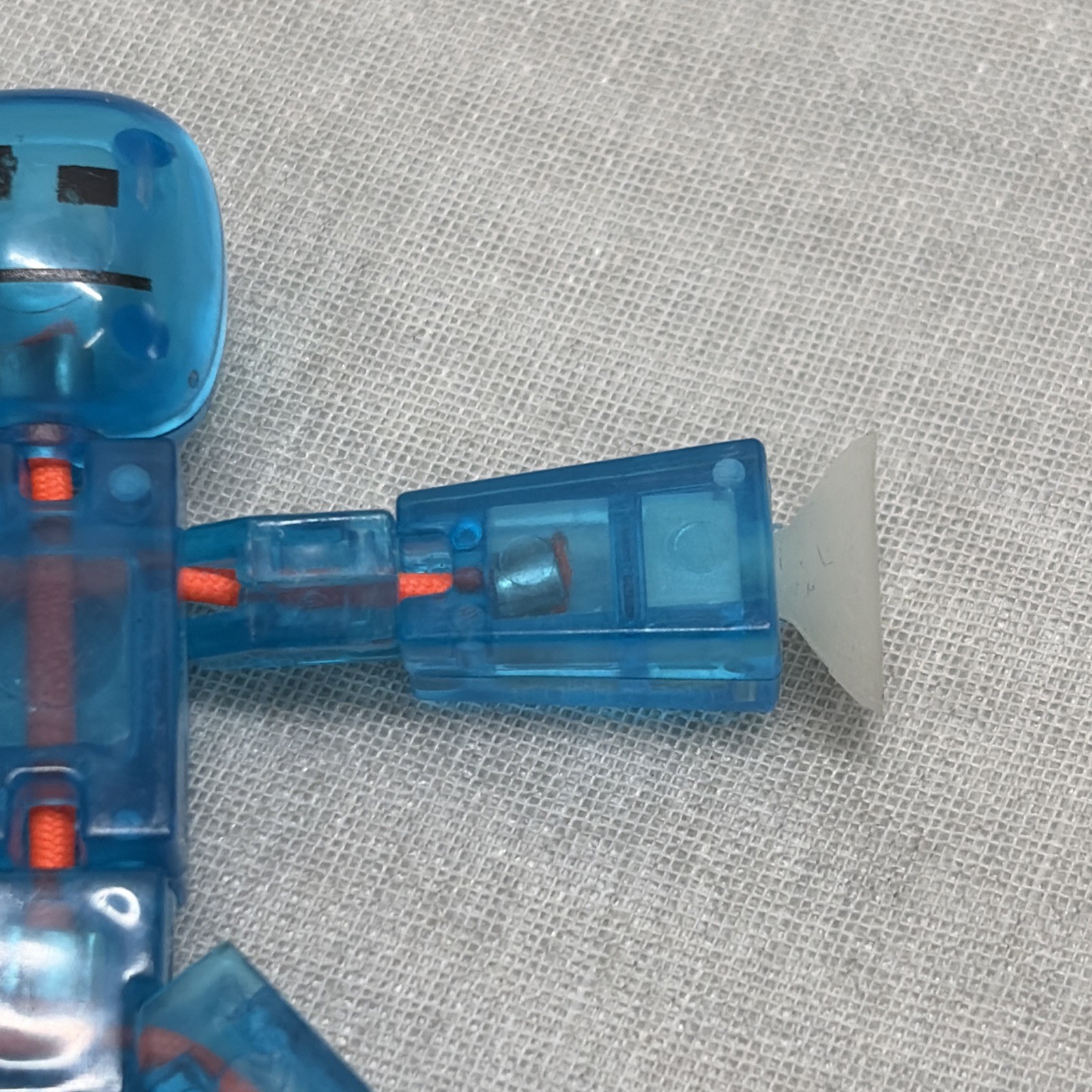 Stikbot ROBOT Stop Motion Animation ACTION FIGURE TOY Clear Blue