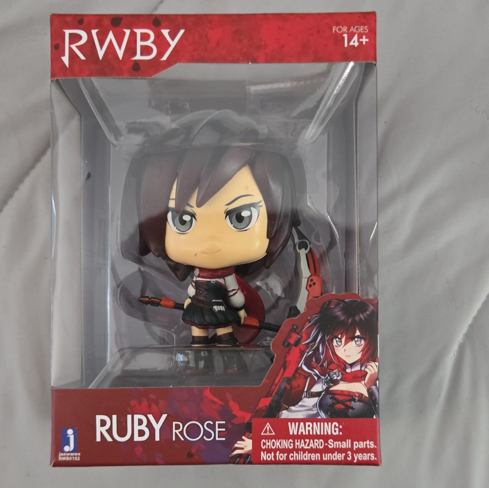 Jazwares RWBY Ruby Rose Action Figure 2018 Multicolor Ages 14+