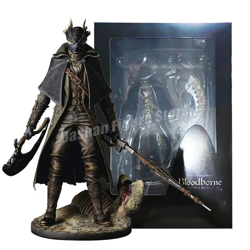 11&Prime; Bloodborne Hunter Figure PVC Anime Action Statue Collectible Model Gift