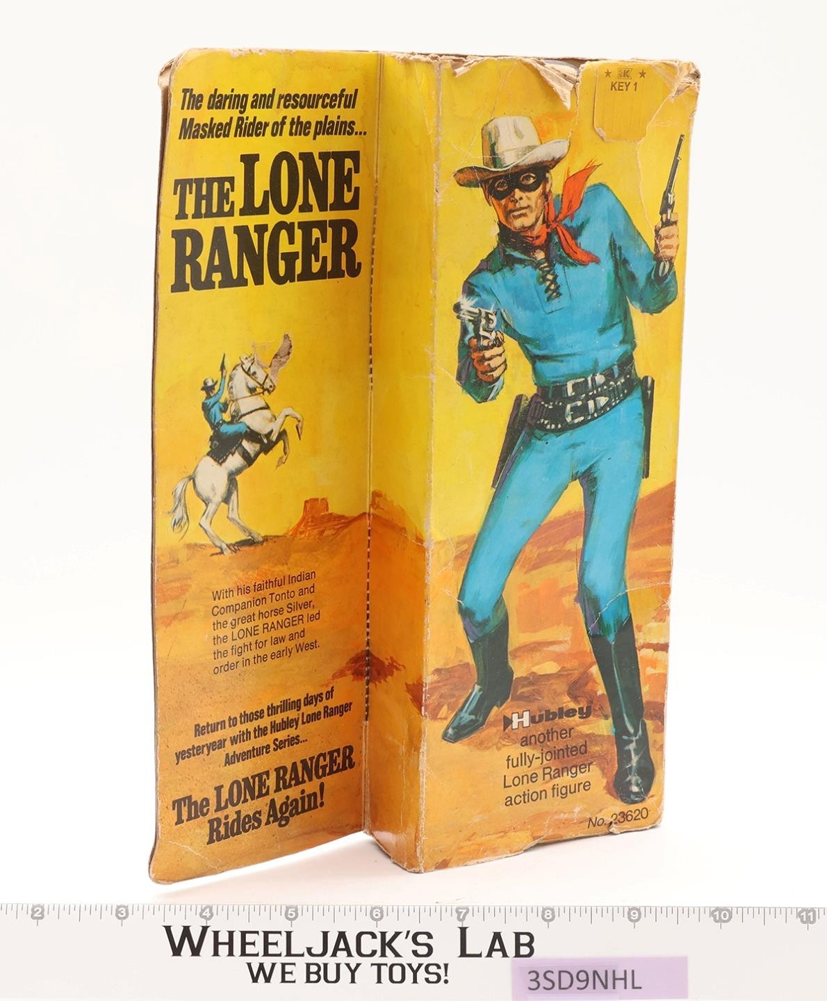 Lone Ranger 100% Complete The Lone Ranger Rides Again 1973 Hubley Action Figure