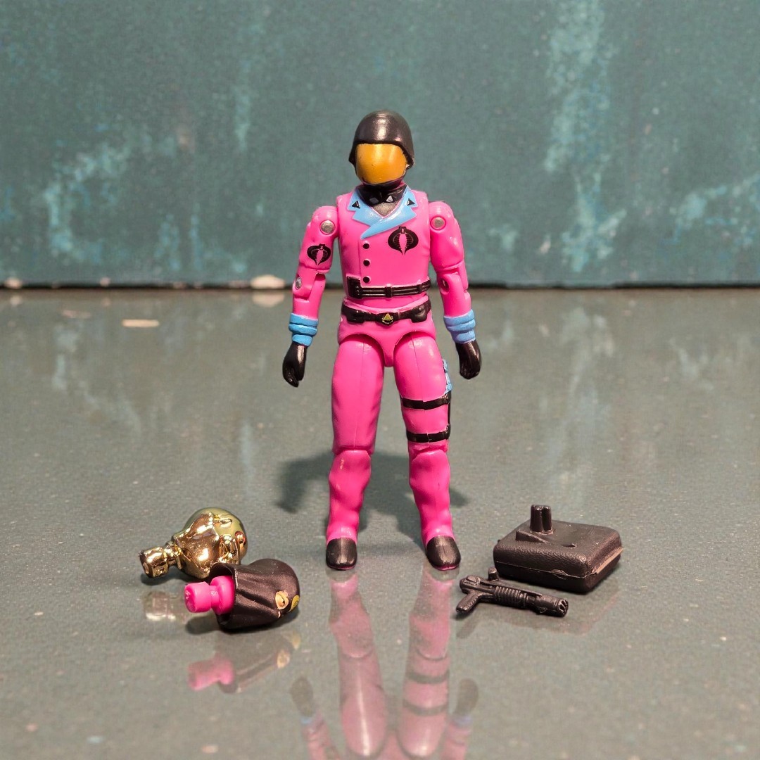 Create a Cobra Cobra Commander Black Major G.I. Joe GI Joe Action Figures