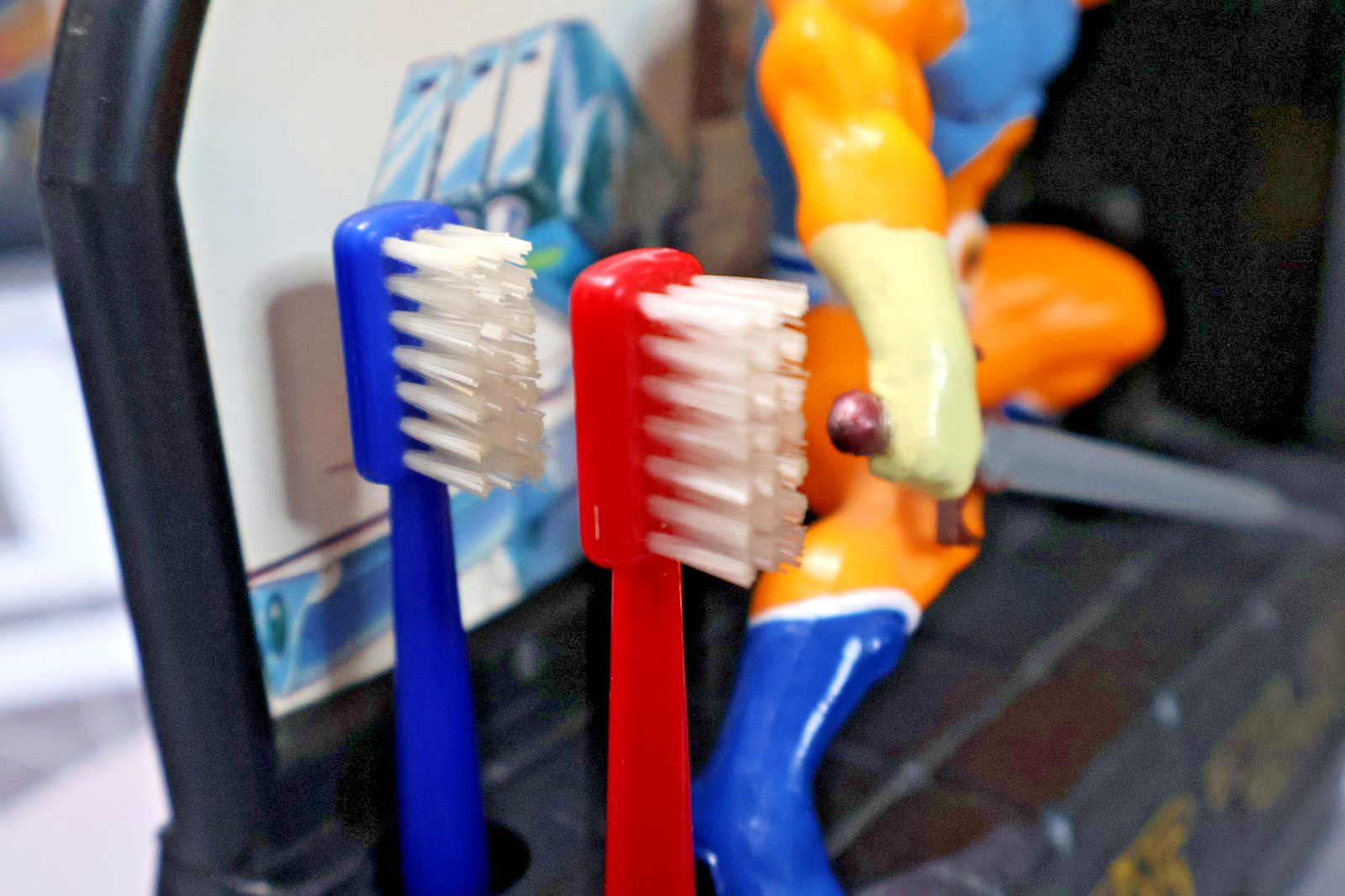 Thundercats Lion-O Battery Powered Toothbrush Holder Vintage 1985 Telepix Janex