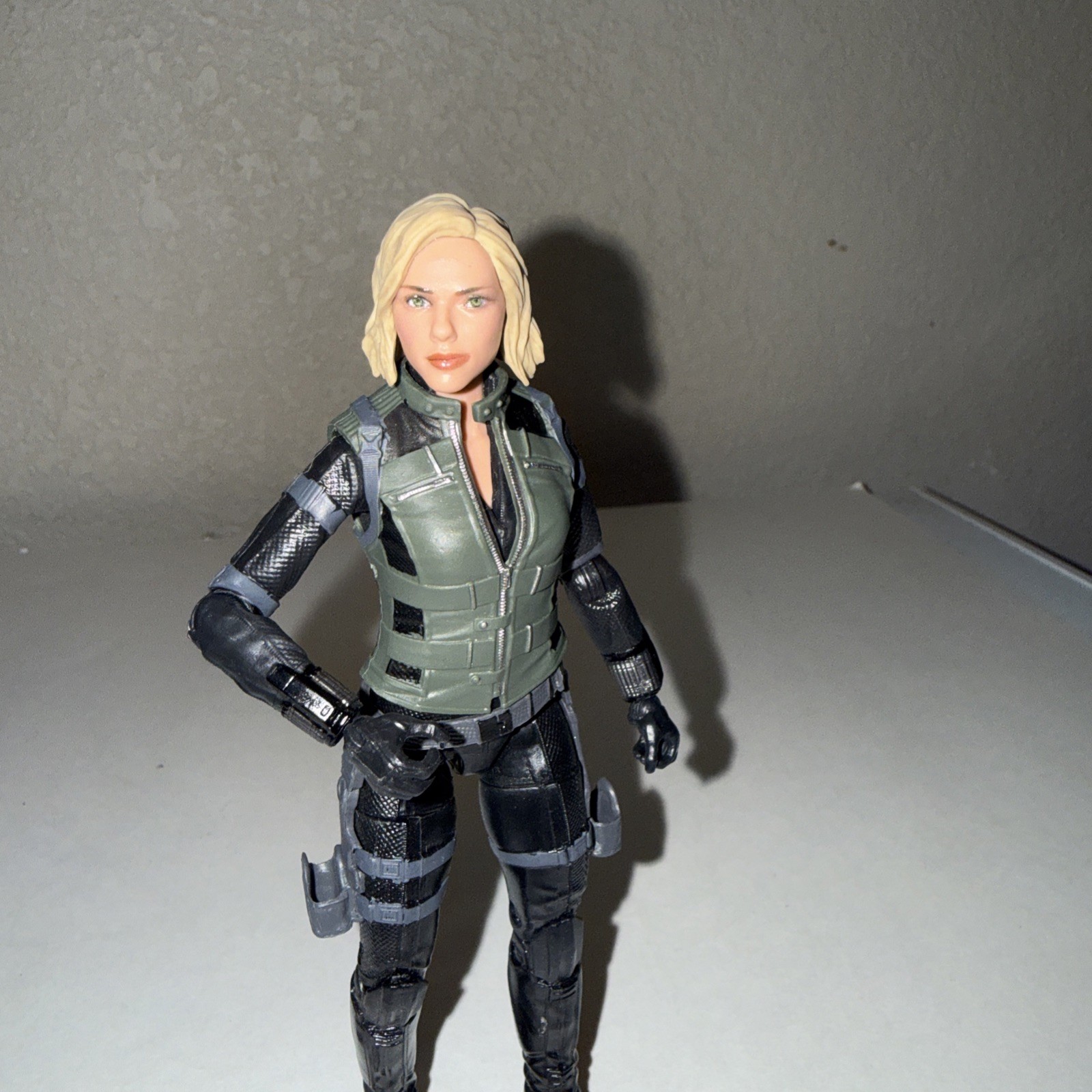 Marvel Legends Avengers Infinity War Black Widow Figure BAF Cull Obsidian 6”