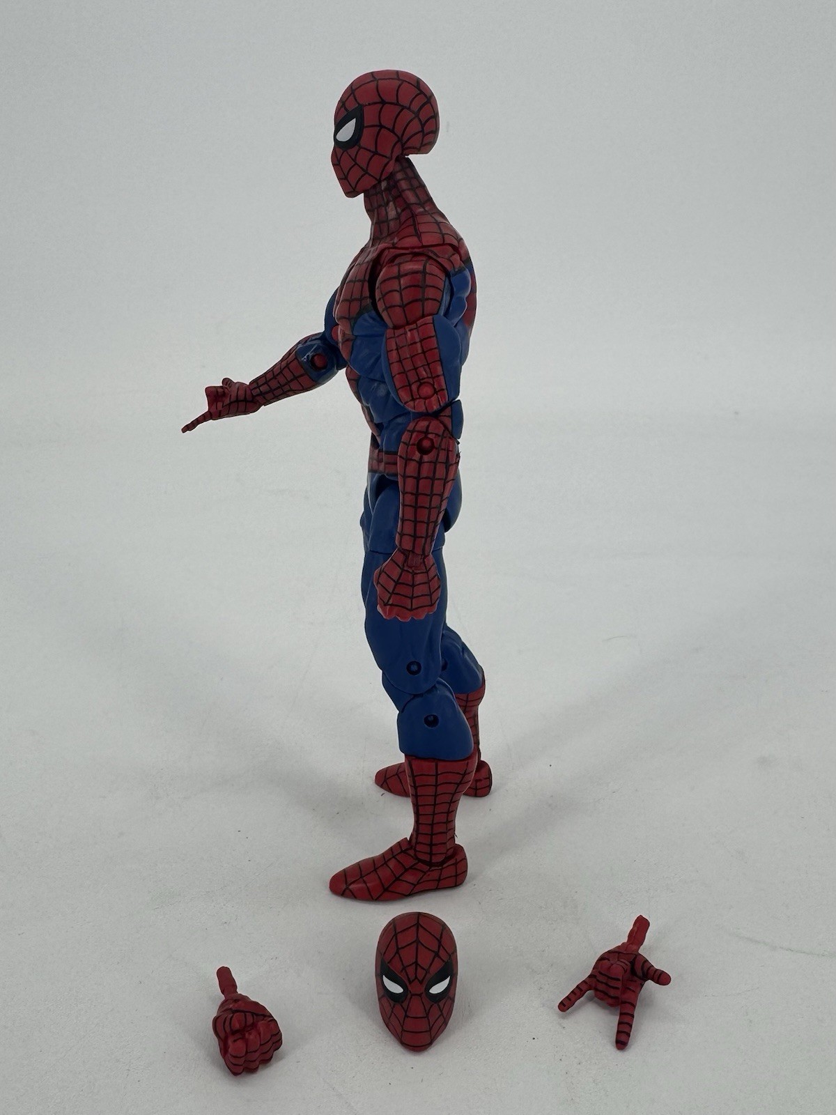 SPIDER-MAN Marvel Legends Retro Card Comic Book Series 1 Action Figure LOOSE