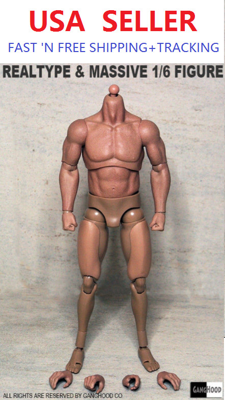 GangHood 1/6 Scale Muscular Body 1.0 Version for Logan Wolverine Arnold Bane