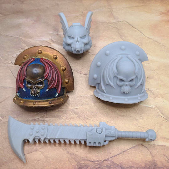Night Terrors Legions Compatible JoyToy Action Figs Battle Brother Weapons Armor