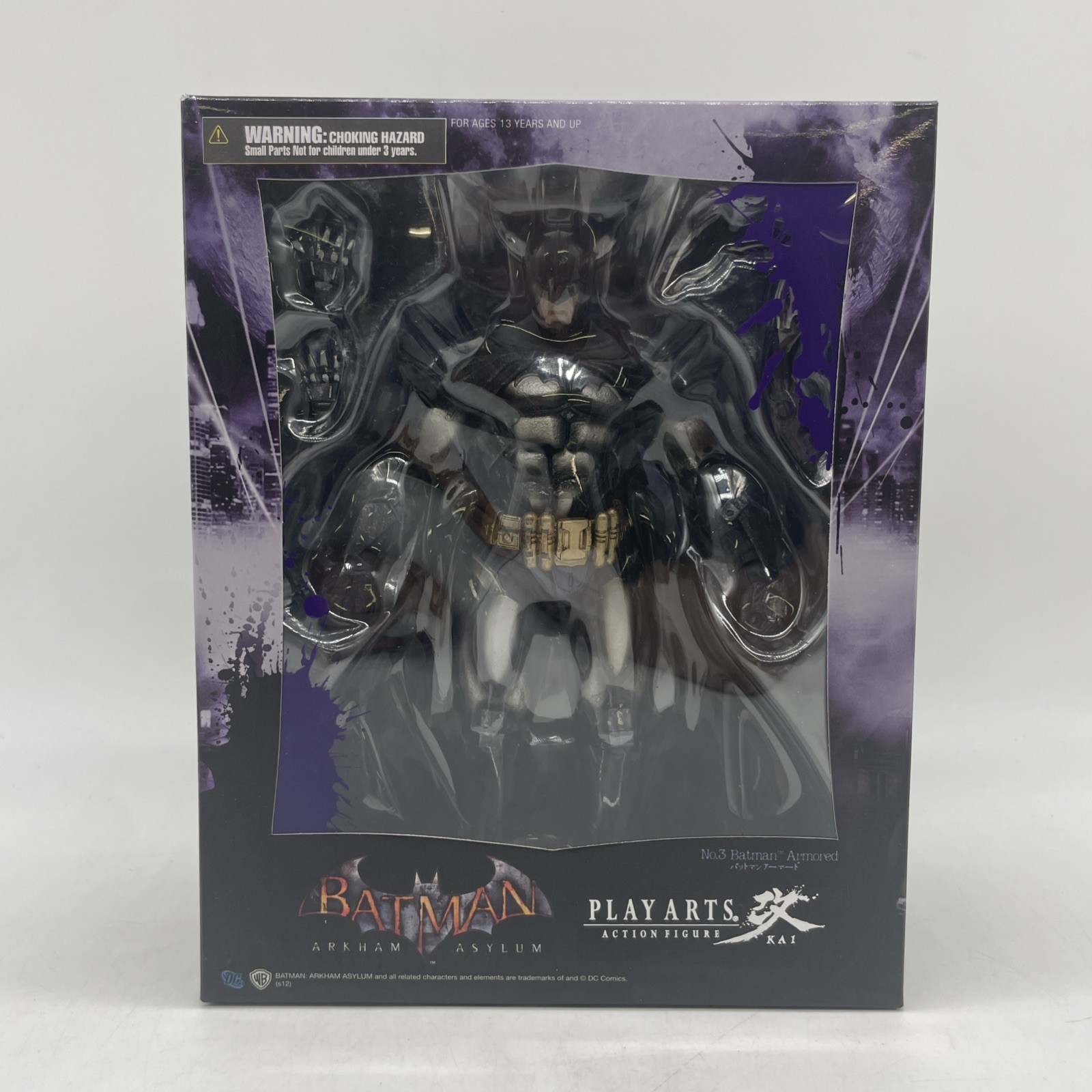 Square Enix – Play Arts Kai – Batman Arkham Asylum – Batman No. 3 Armored Damage