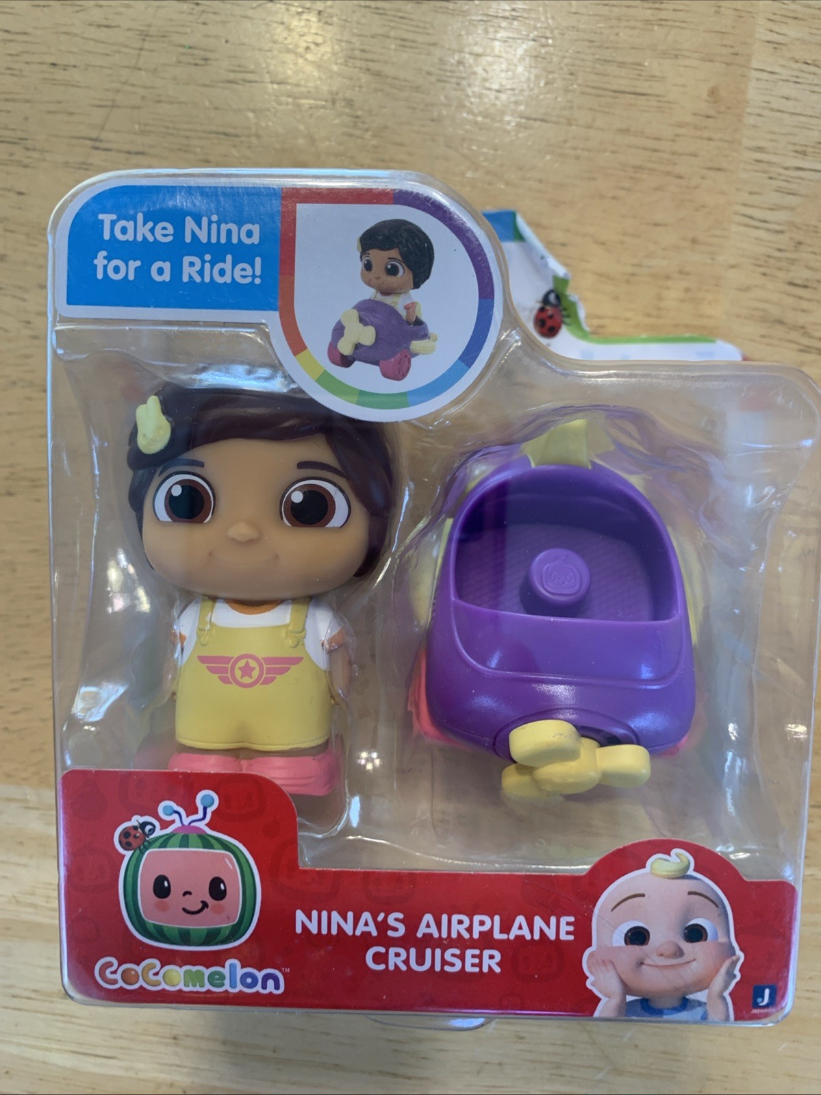 CoComelon Nina’s Airplane Cruiser – Features Nina and a Vehicle Accessory