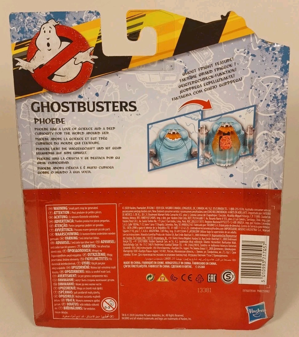 Ghostbusters Afterlife Fright Features Phoebe Spengler w Muncher Hasbro Sealed