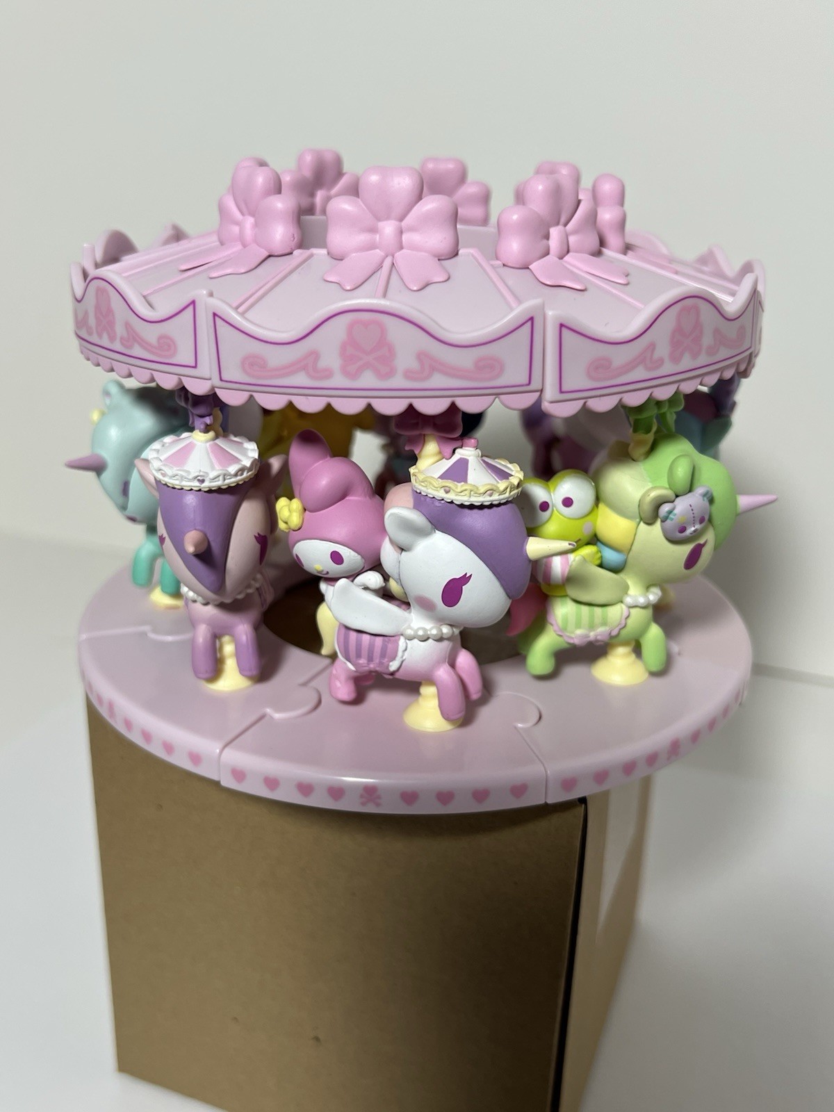 Tokidoki Sweet Pink Carousel Chococat & Sweet Stuff 3&Prime; Vinyl Figure New w/ Box