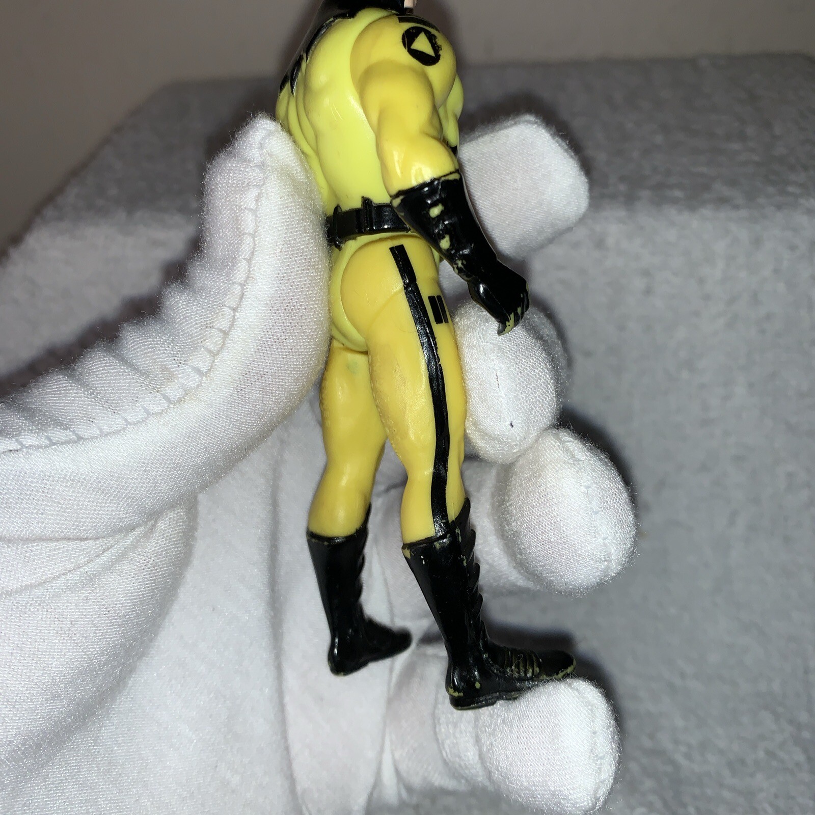 Vintage 1990 Kenner Batman Deep Sea Diver Yellow Action Figure DC Comics