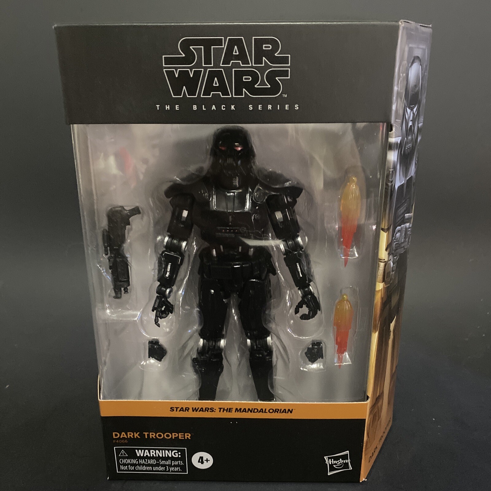 Hasbro Star Wars The Black Series Dark Trooper Action Figure – Black