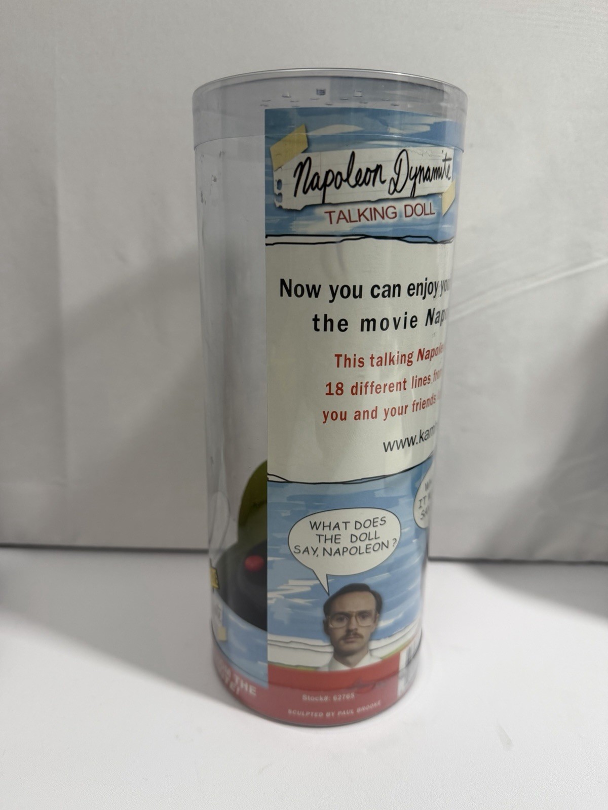 Napoleon Dynamite Vote For Pedro 8&Prime; Talking Doll Figure 2005 Needs Batteries New