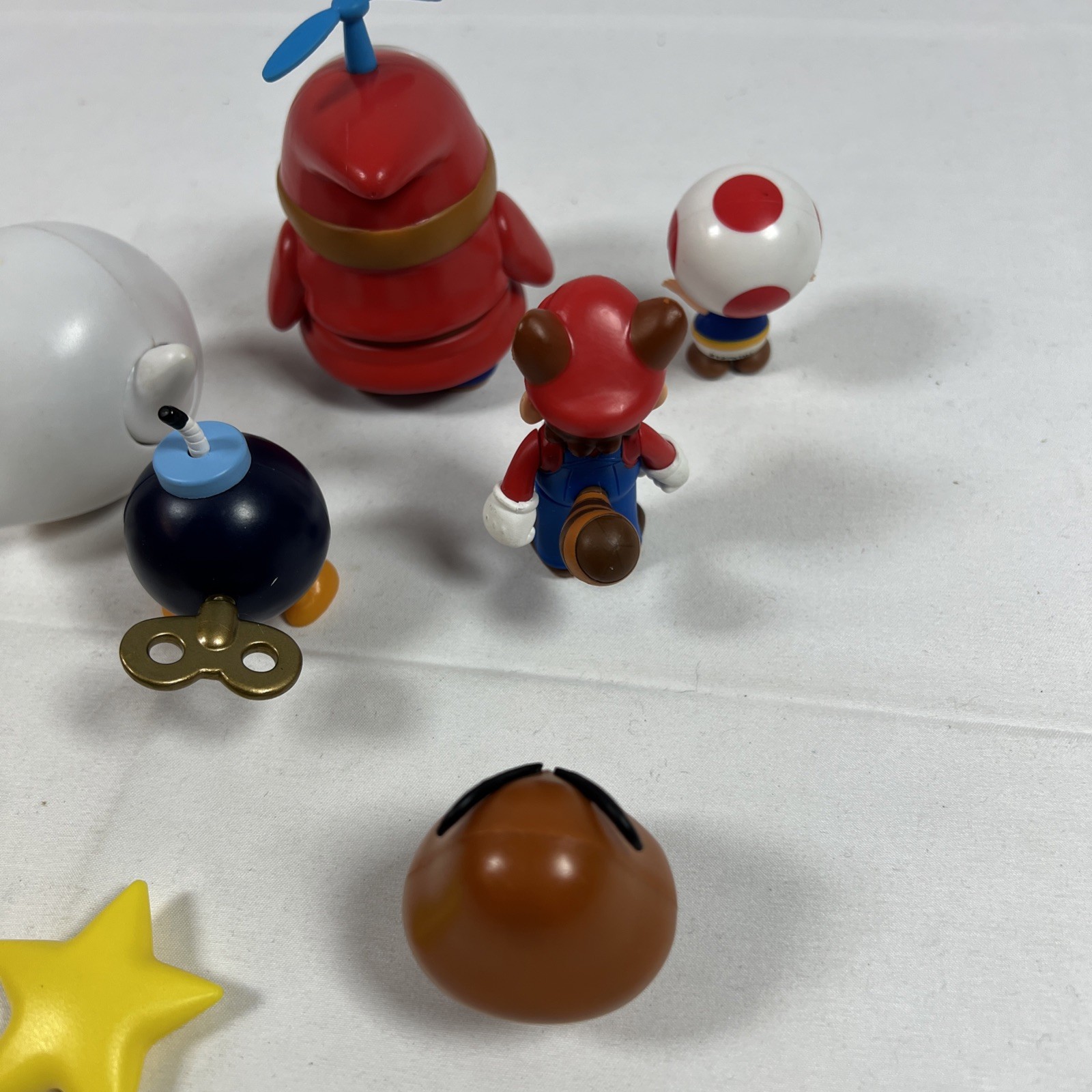 World of Nintendo Jakks Super Mario 4&Prime; Inch figure lot Mario And Others,12 Total