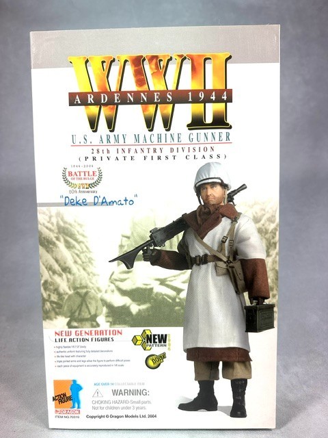Dragon 1/6 70310 Deke D&rsquo;Amato US Machine Gunner 28th Inf Div ARDENNES 1944 NIB