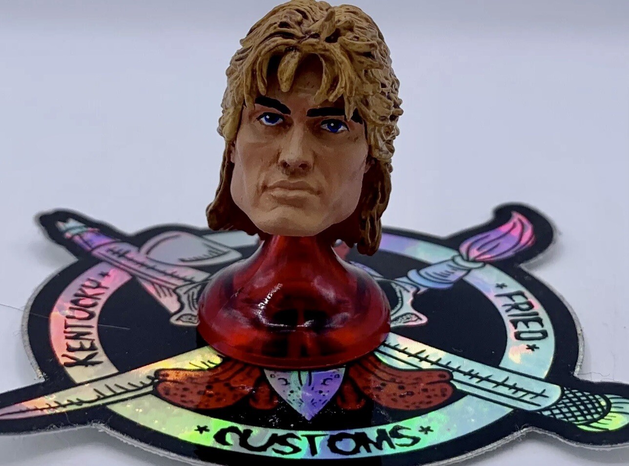 Compatible Motu Classics Custom Dolph Lundgren Heman HEAD ONLY Masterverse