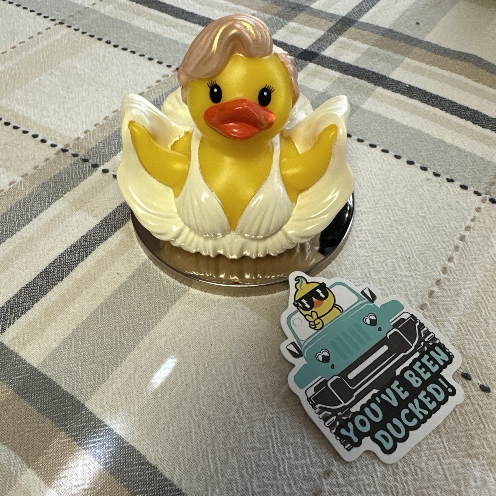 Marilyn Monroe rubber duck 3 inch