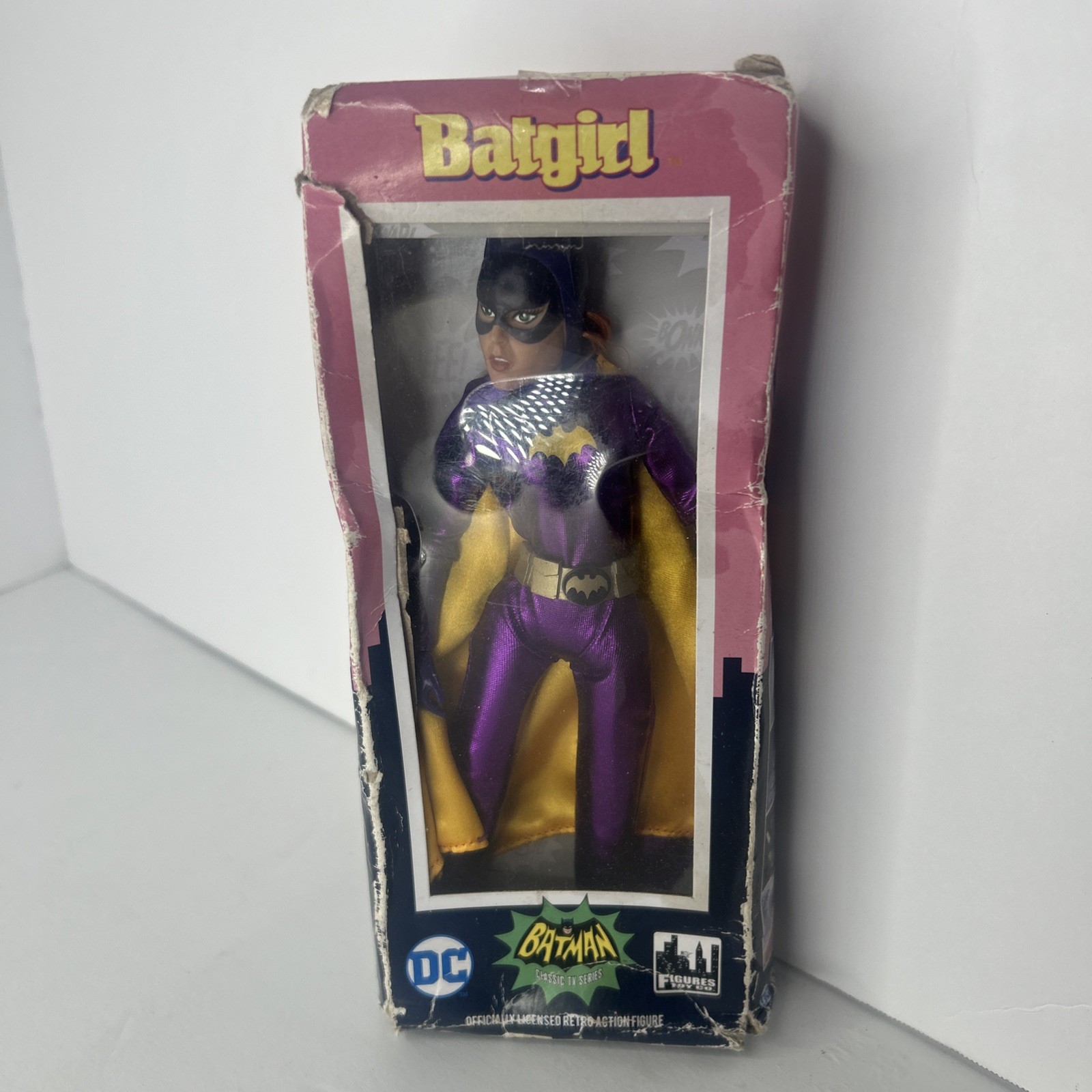 RARE Batgirl McFarlane Figure Batman Purple Costum Figure Toy Co