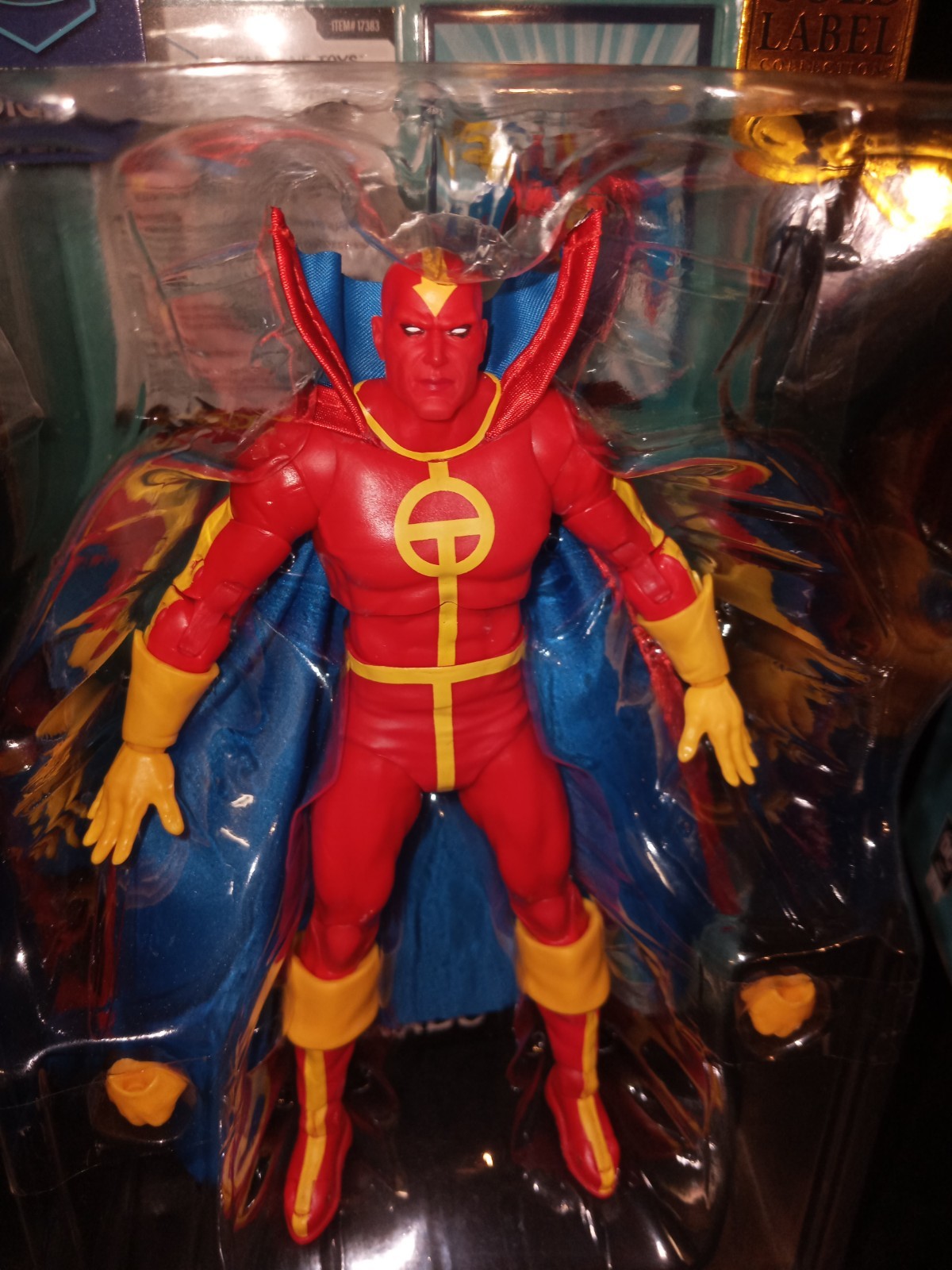 DC MCFARLANE PLATINUM SILVER AGE DOCTOR FATE BRONZE AGE RED TORNADO SET LOT