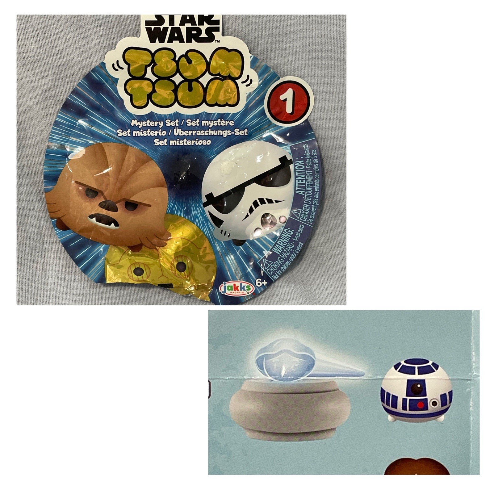 NEW – Open Box – Star Wars Tsum Tsum Series 1 Mystery Set – R2-D2 & Accessory