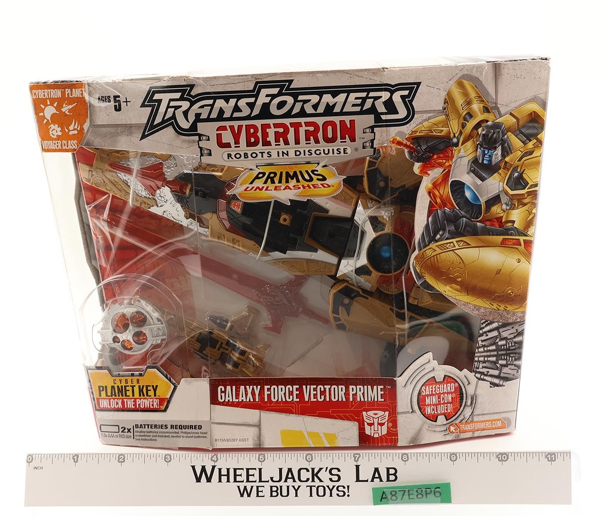 Galaxy Force Vector Prime Transformers Cybertron 2006 Hasbro Figure NEW SEALED