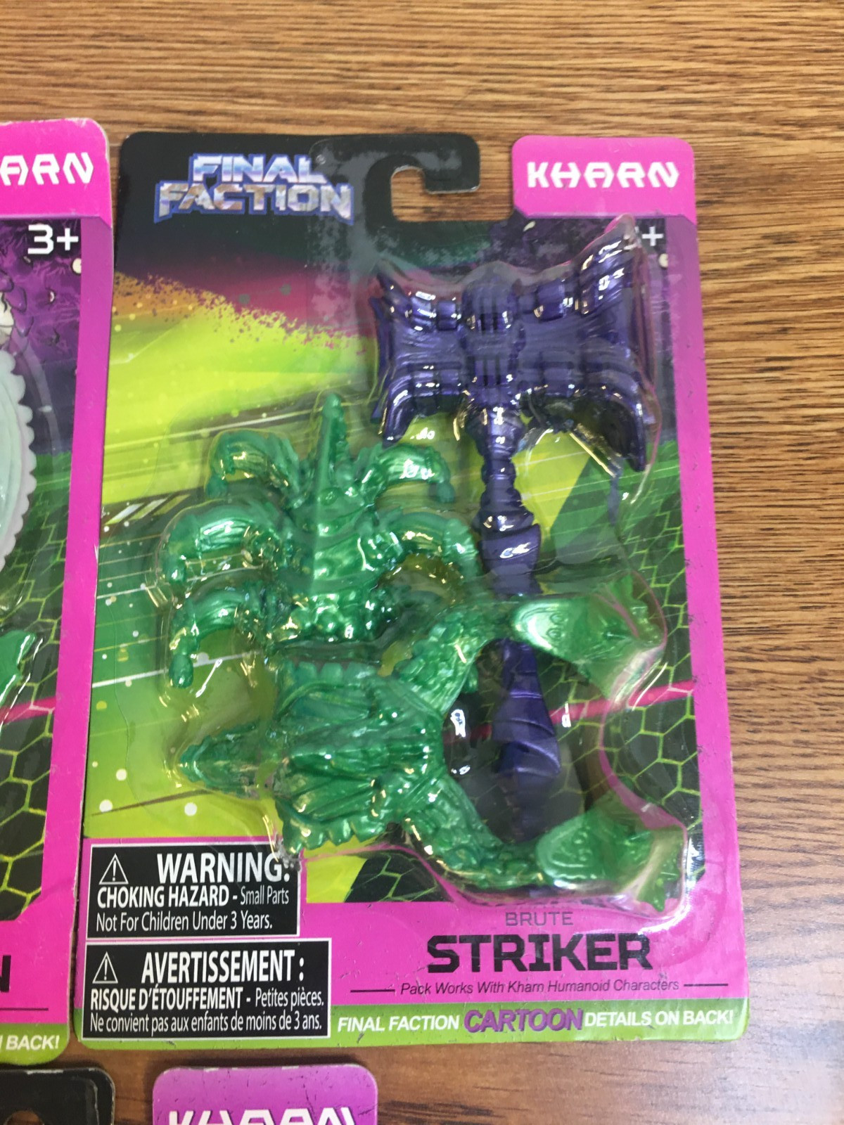 5 Final Faction Action Figures Evolution Scourge Quake Arms Synthoid Striker