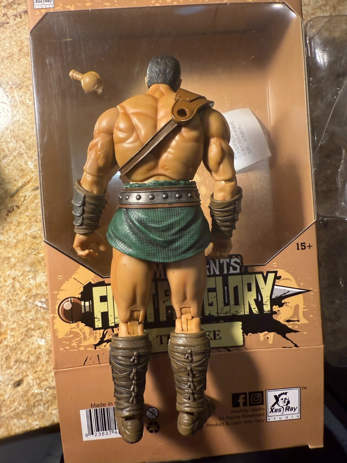 XesRay Studio 1/12 Gladiator Action Figure – Male Trainee 013 B