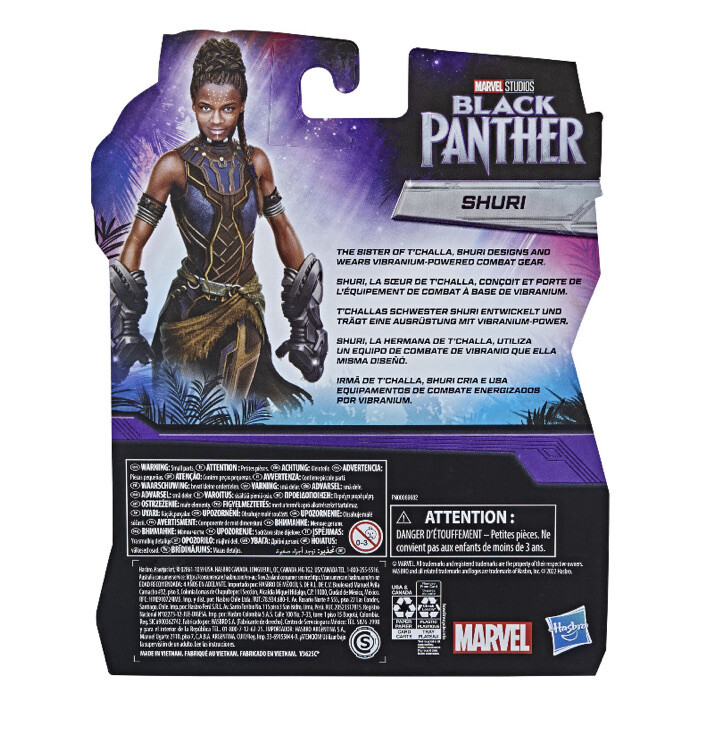 Hasbro Marvel Studios Legacy Collection Black Panther Shuri 6&Prime; Action Figure