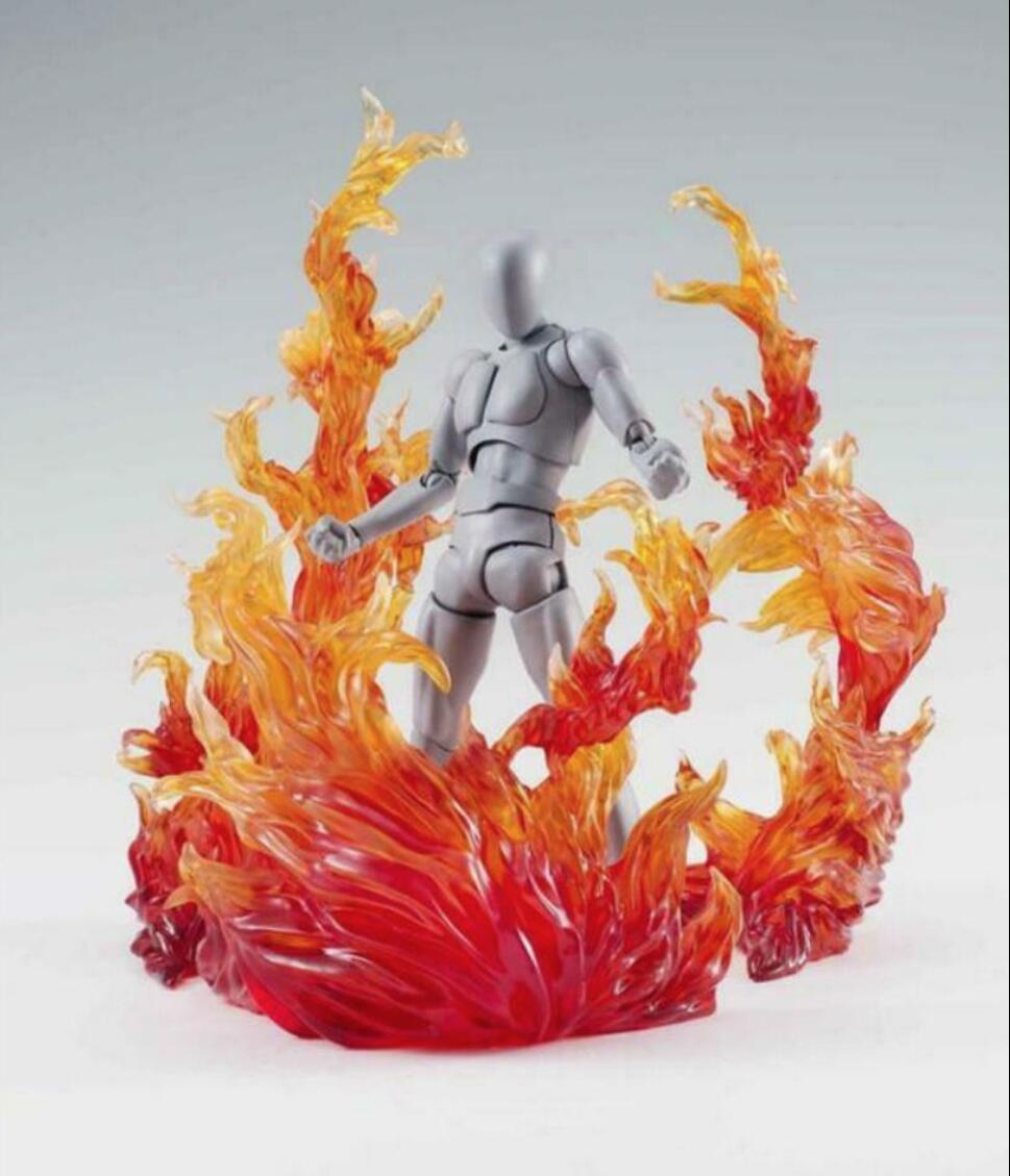 EFFECT BURNING FLAME Red D-Art Figma Kamen Rider gundam 1/12 figure hot toys