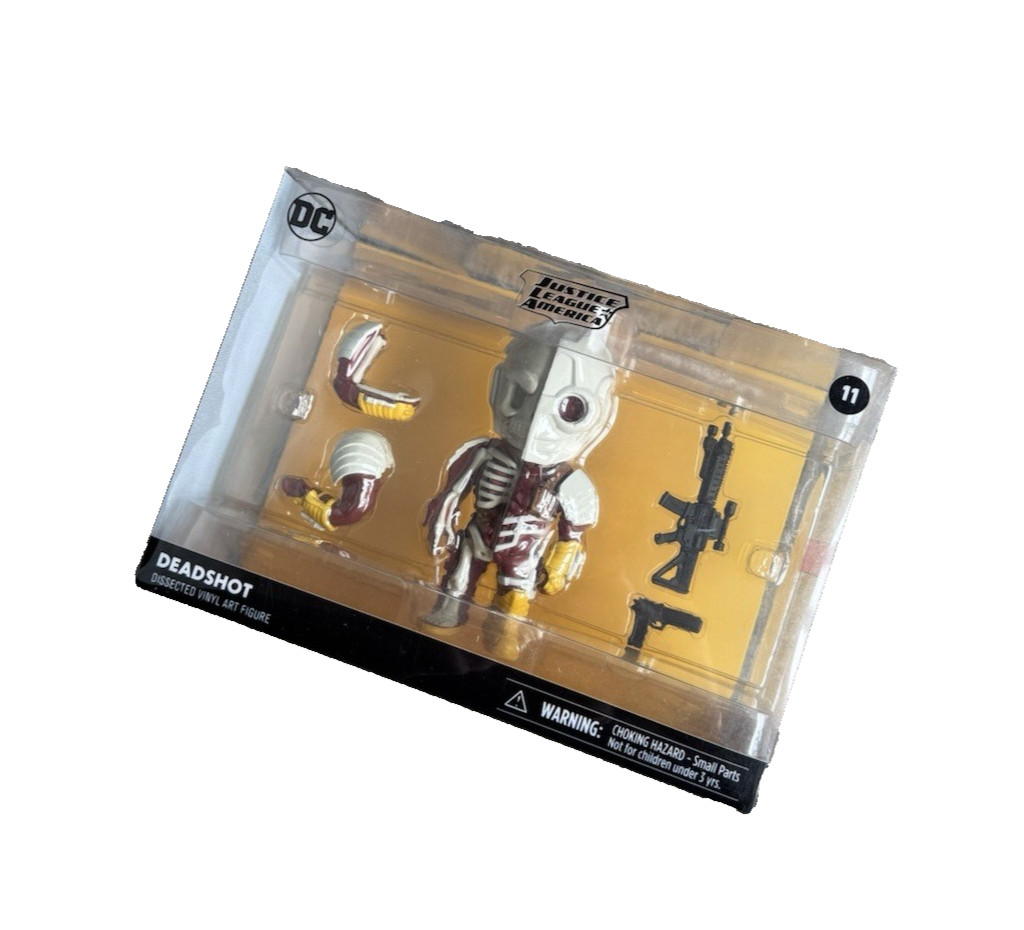 DC Comics Golden Age Deadshot Skeleton XXRAY Deluxe 4&Prime; Figure