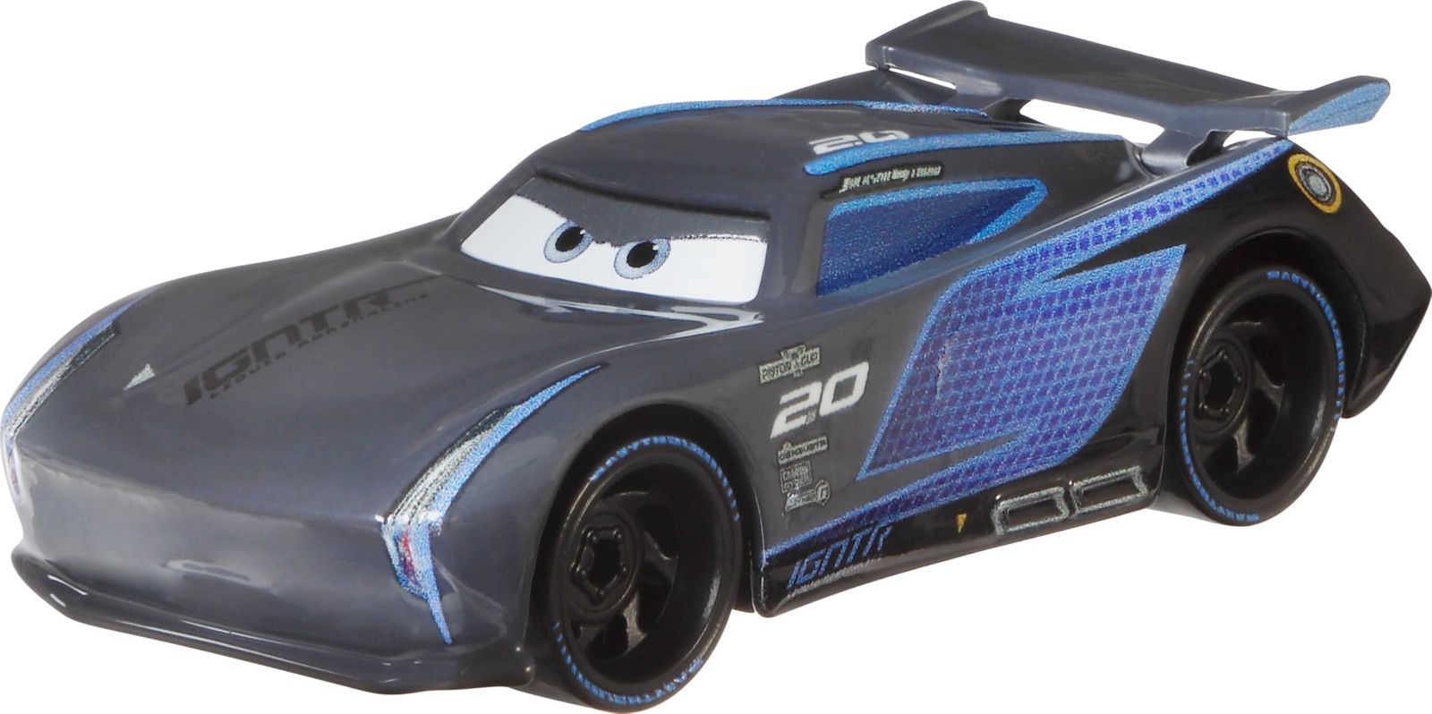 Cars 3: Crossroads Mattel 1:55 Diecast Miniature Car Jackson Storm (1 Pack) / M_