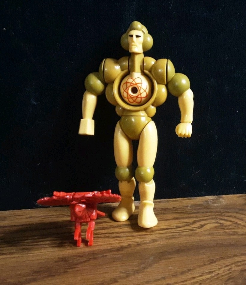 Vintage 1986 Kenner Silverhawks Molecular with volture