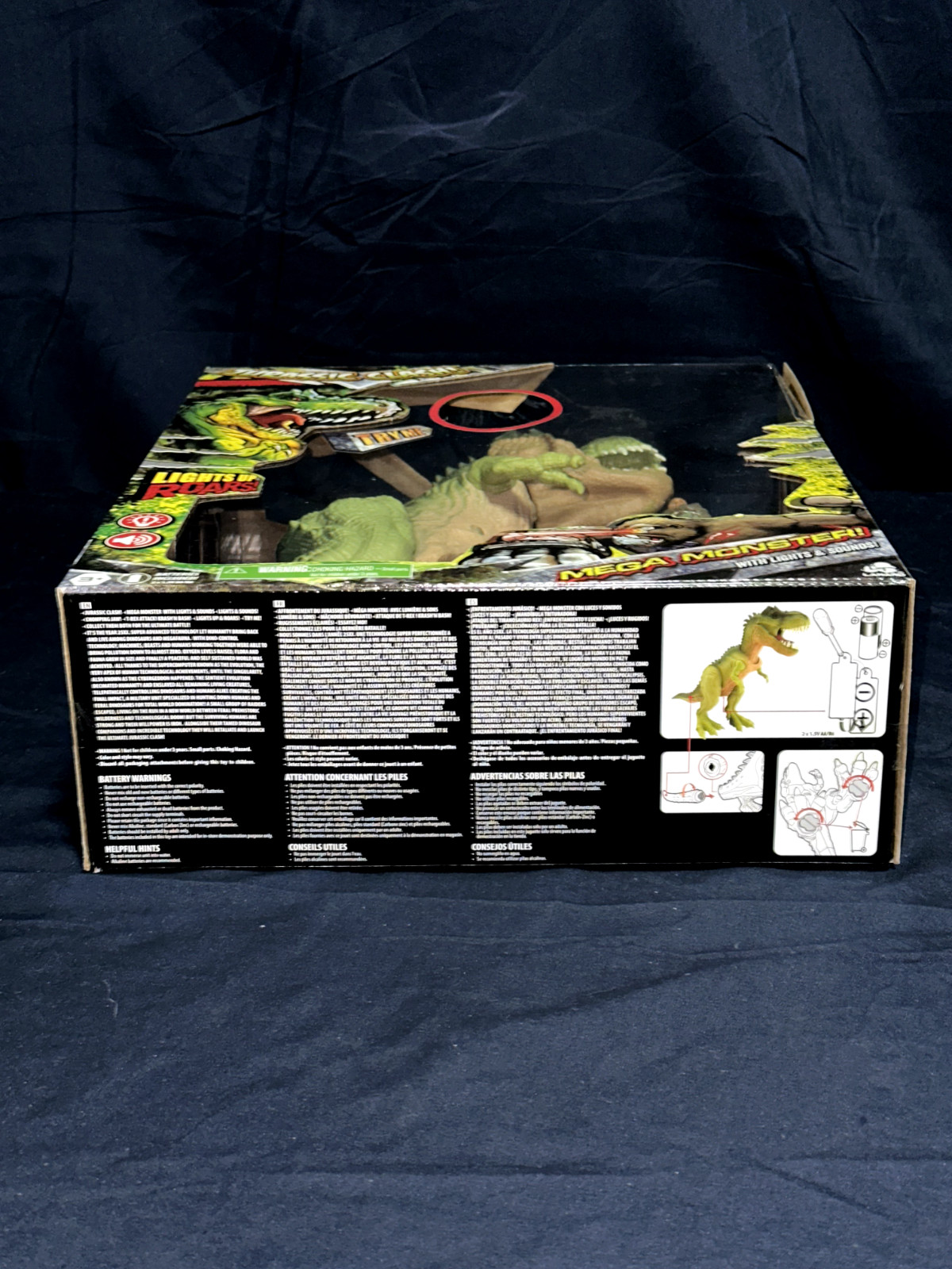 CORPS ELITE PRIMAL JURASSIC CLASH LANARD ACTION FIGURES EL JEFE T-REX DINOSAUR