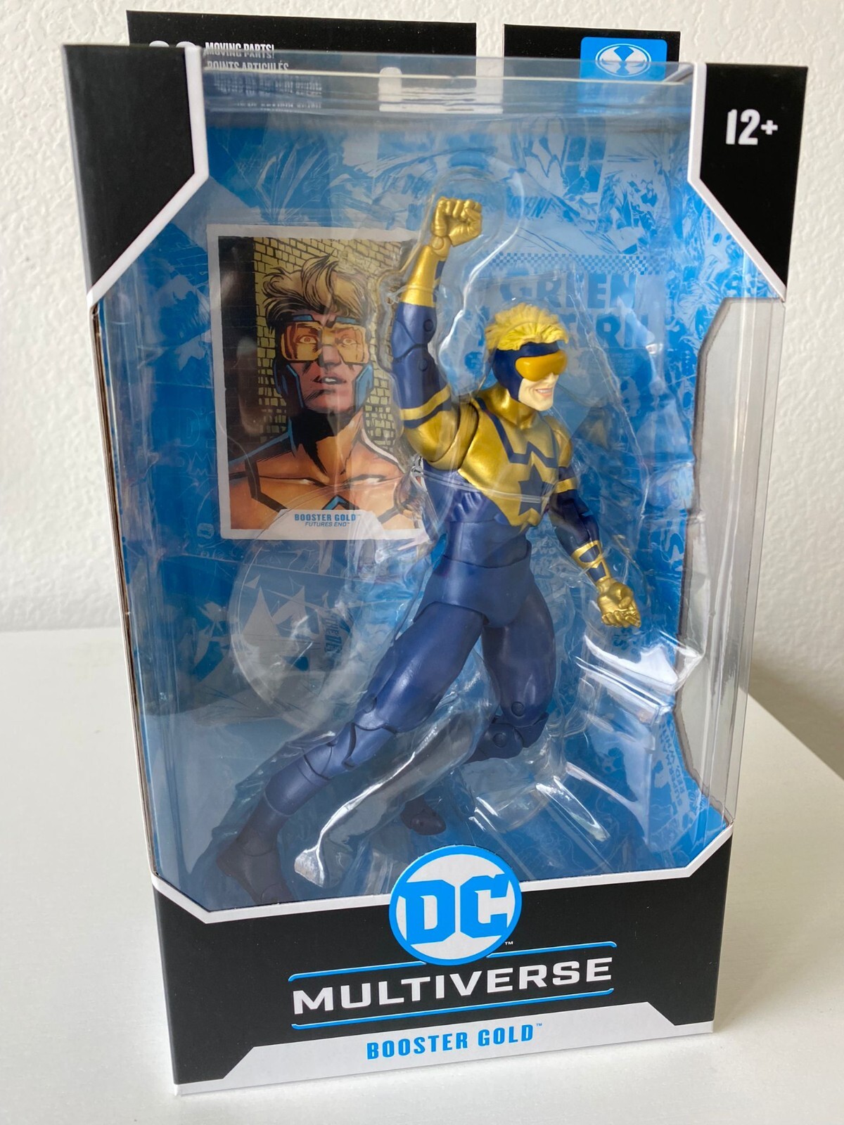 Mcfarlane Toys DC Multiverse Booster Gold 7&Prime; action figure