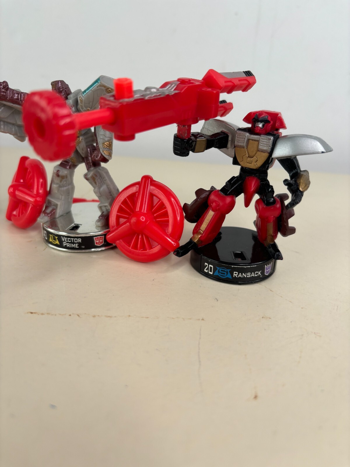 Transformers Attacktix Vector Prime Ransack Weapons Figure Piece