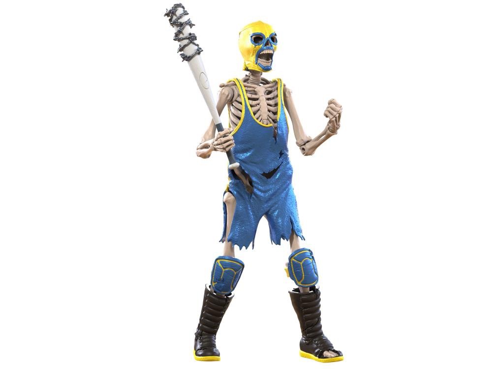 bOSS Fight Studio Epic HACKS Bonesault Crazed Luchador Skeleton Action Figure