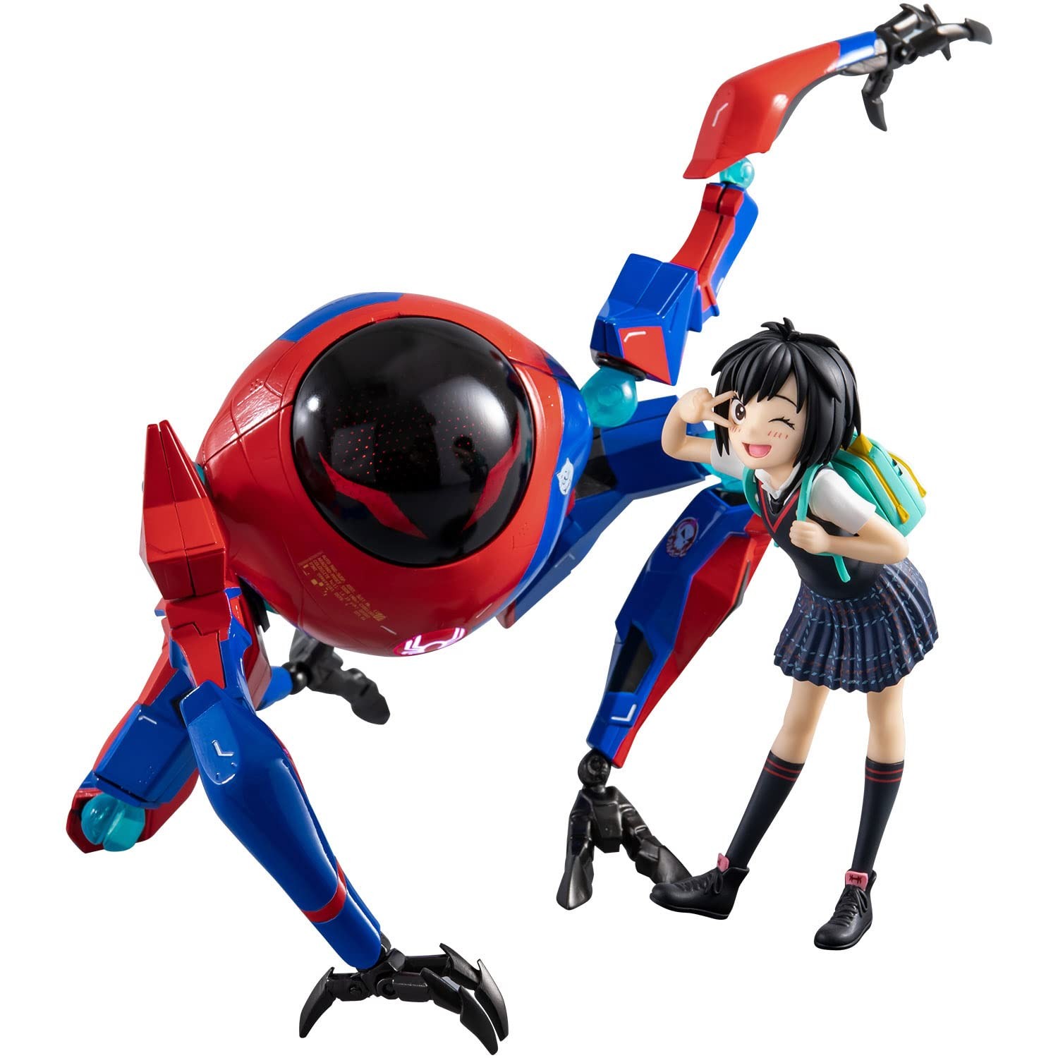 Spider-Man Spider-Verse SV Action Peni Parker&SP//dr ABS PVC Action Figur…
