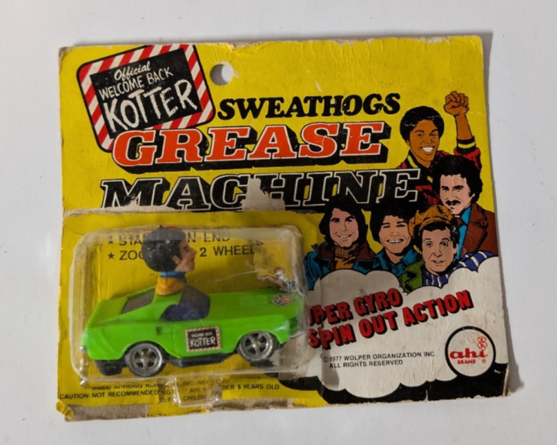 1977 Ahi Welcome Back Kotter Sweathogs Grease Machine Horshack Mustang NEW